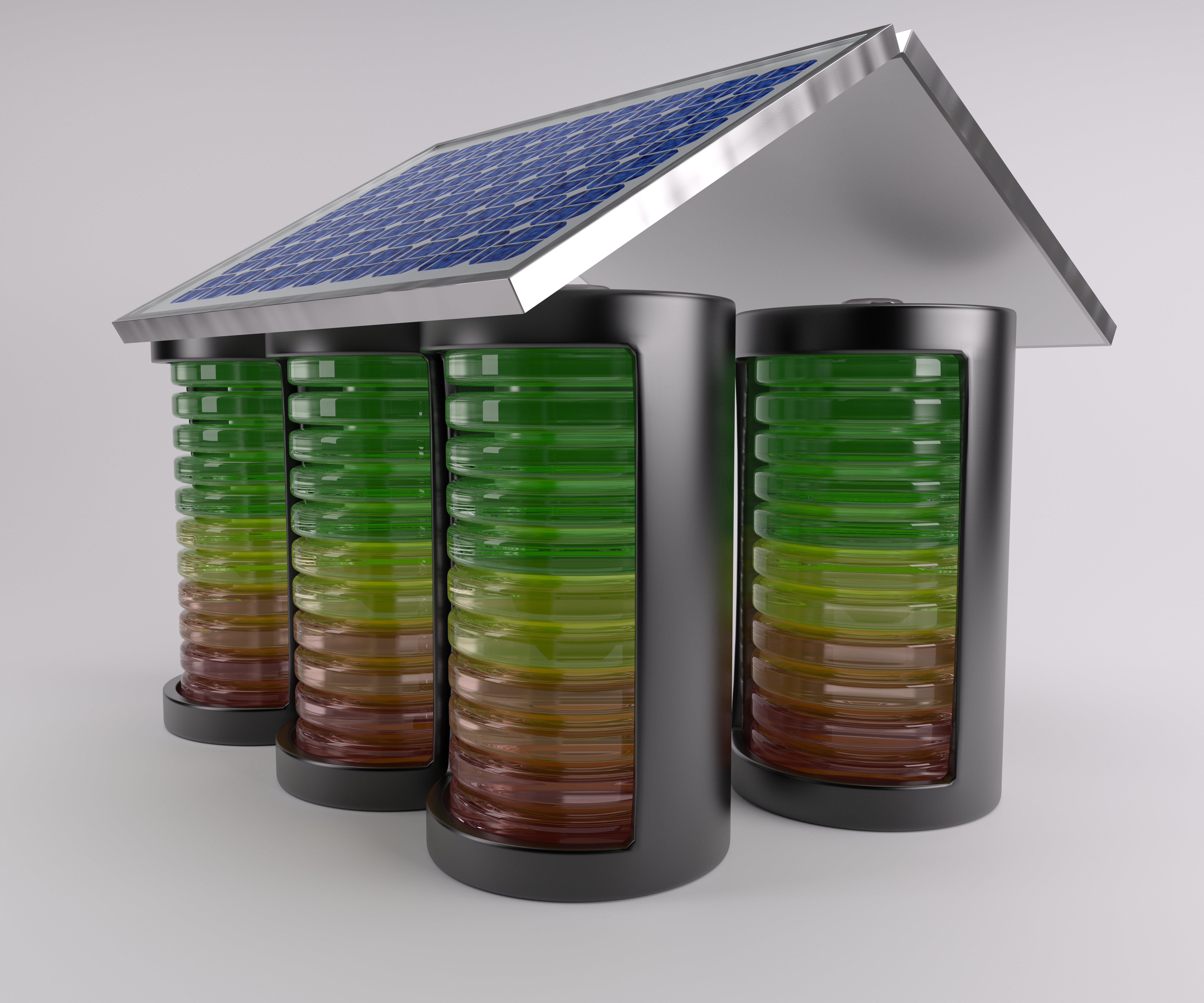 baterías solares